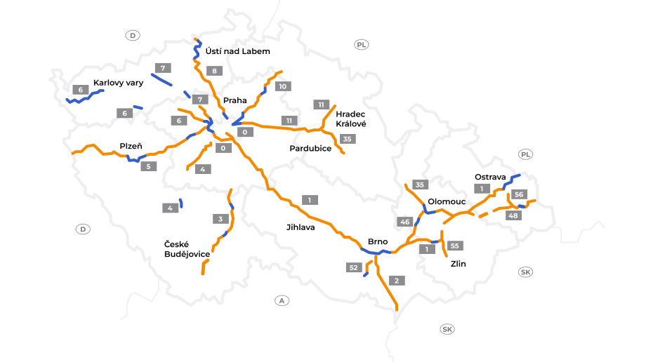 route tolls map